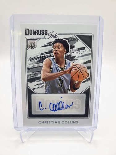 2025 Donruss Optic Donruss Ink Christian Collins