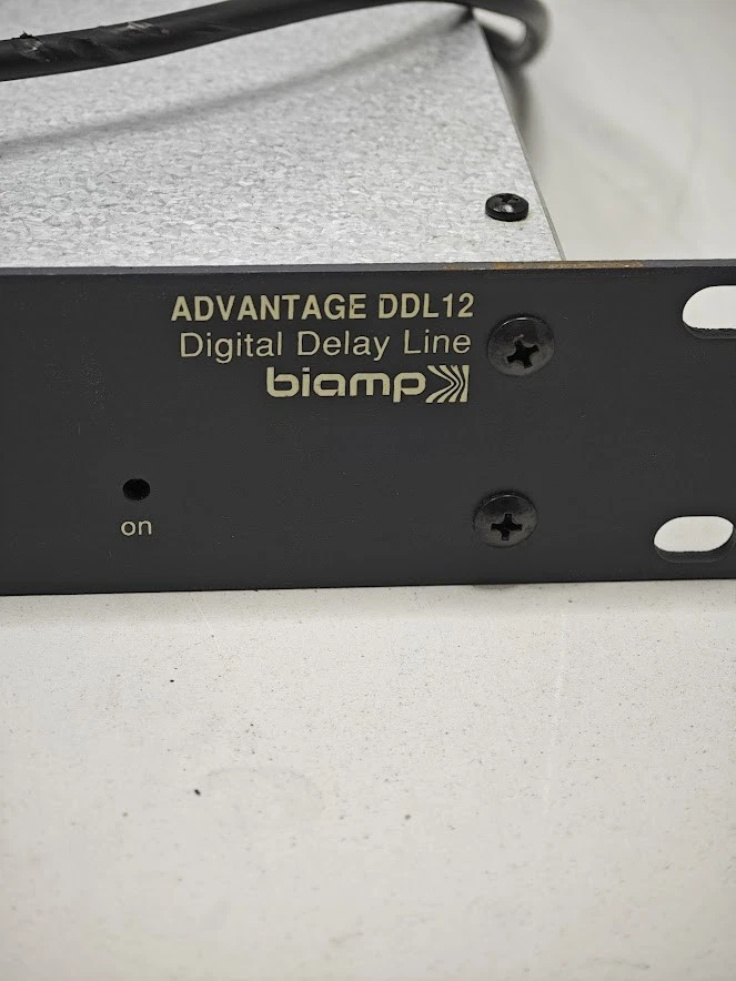 Biamp Advantage DDL12 Digital Delay Line - Untested, Used - Image 3 of 4