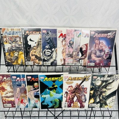 Agent X Comic Lot Issues 1-14 Lot 2003 Deadpool Walking Key 1st