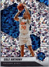 2020-21 Panini Mosaic #207 Cole Anthony RC Fast Break Variation Orlando Magic
