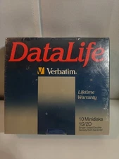 Verbatim DataLife and DataLife Plus 5-1/4" Floppy Disks, FACTORY SEALED