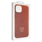 Official Apple Leather Case with MagSafe for iPhone 14 - Umber (Dark Brown)