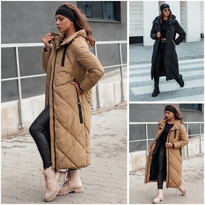 Damen Mantel Wintermantel GroÃƒÂŸe Frauen Damen Winterjacke