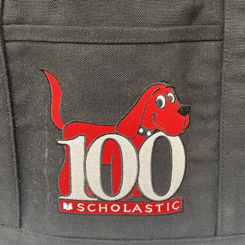 Scholastic 100th Anniversary Clifford Tote Bag Limited Cotton 20" x 15" x 6" - Picture 2 of 8