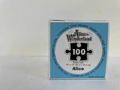 Alice in Wonderland Re-Marks 100 Piece Puzzle Large Pieces Puzzle Poster Kit New - Picture 5 of 6