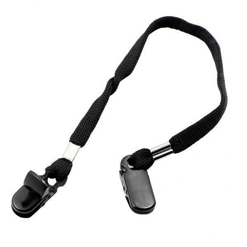 3x 9mm Outdoor Camping Hiking Hat Scarf Wind Clip Lanyard Ropes Cord Black - Picture 5 of 7