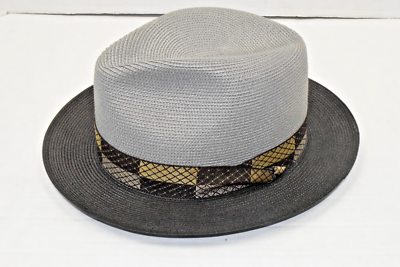 Vintage Fedora Hat John B Stetson Company 60s Black Gray 2  display picture 1
