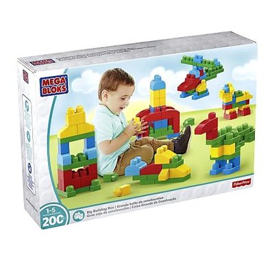 MEGA Bloks First Builder Big Building Box  200 Teile