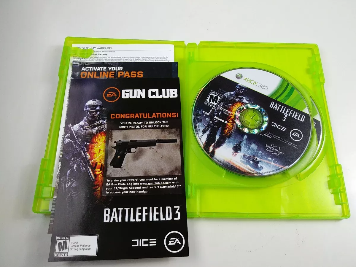 Battlefield 3 - Xbox 360 Game 14633197372