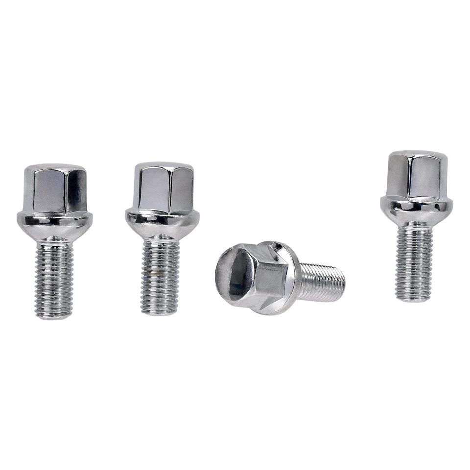 (20) 12x1.5 Pernos Cromados 45mm Asiento Bola Total para Mercedes Benz SL320 500 Foto 2 de 4