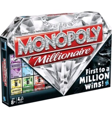 *NEW* Monopoly ~ Millionaire Board Game ~ Hasbro ~ 2012 ~complete SEALED