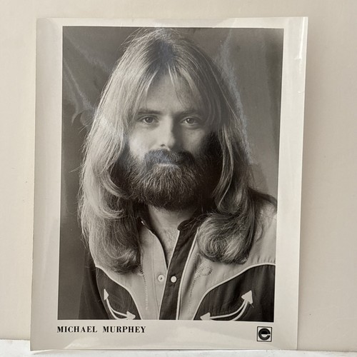 Foto promozionale originale vintage Michael Murphy bianco e nero 8x10 foto 2 - Foto 1 di 9