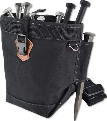 2Pcs Bolt Bag W1 Tool Belt HeavyDuty Canvas Bolt Bag Scaffold Tool BeltIron