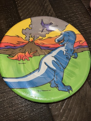 Vintage Dinosaur Party Supplies-Dinosaur Kingdom-Dinosaurs - Picture 6 of 13
