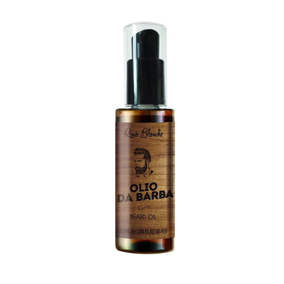 Olio Da Barba Lenitivo Con Olio Di Argan Nutriente Renee Blanche 50ml