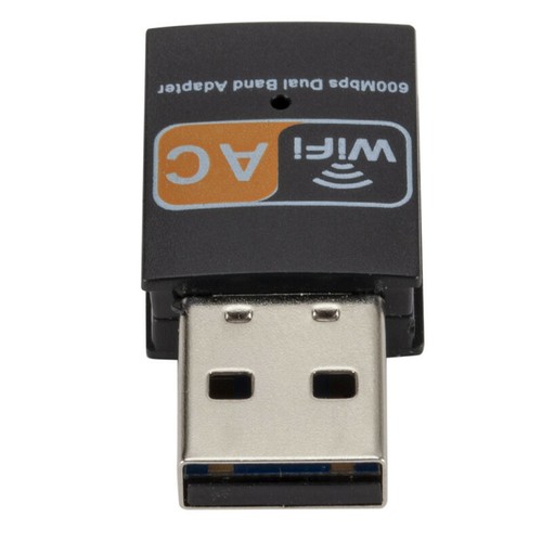 600Mbps Wireless Dual Band USB WiFi Dongle LAN Adapter 802.11ac/a/b/g/n BU - Picture 5 of 8