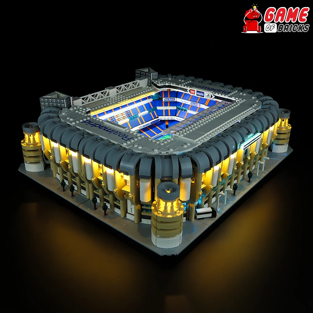 Lights for Real Madrid Santiago Stadium Compatible with LEGO® 10299  (Classic)