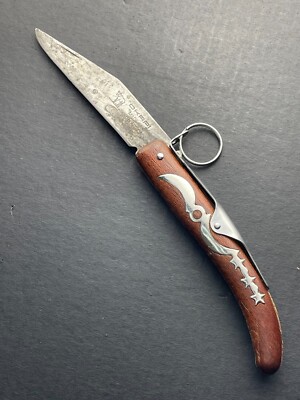 Okapi South Africa Big Sable Folding Knife, Cherry Wood Handle | eBay