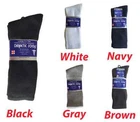 Diabetic CREW circulatory Socks Health Men’s  Cotton ALL SIZE