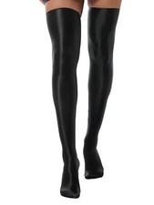 US Womens Long Pant Elastic High Waisted Casual Chiffon Wide Legs Loose Trouser