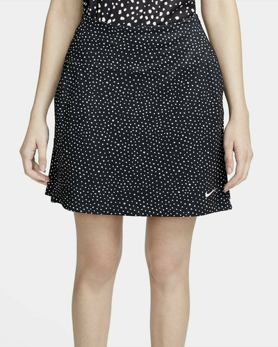 Nike Nike Dri-FIT UPF 40+ Victory Falda de tenis impresa Mujer talla S, M Negro - Imagen 3 de 4