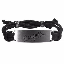 Los Angeles Dodgers Cord Bracelet Licensed MLB Baseball Jewelry