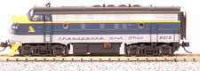 BROADWAY LIMITED 9203 N EMD F3A C&O 8016 Restored SBVR Paragon4 Sound/DC/DCC
