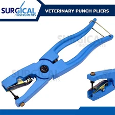 Punch Pliers Surgical Veterinary Instruments German Grade