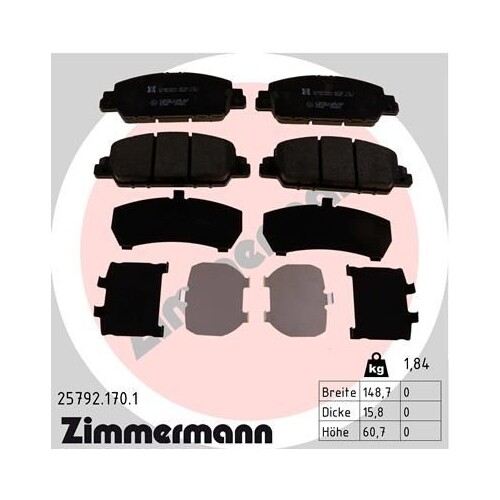 Kit Plaquettes De Frein Avant TRW MCB776SV Pour Honda NC INTEGRA, VFR, VT, XL, CB Et Autres Motos - 9