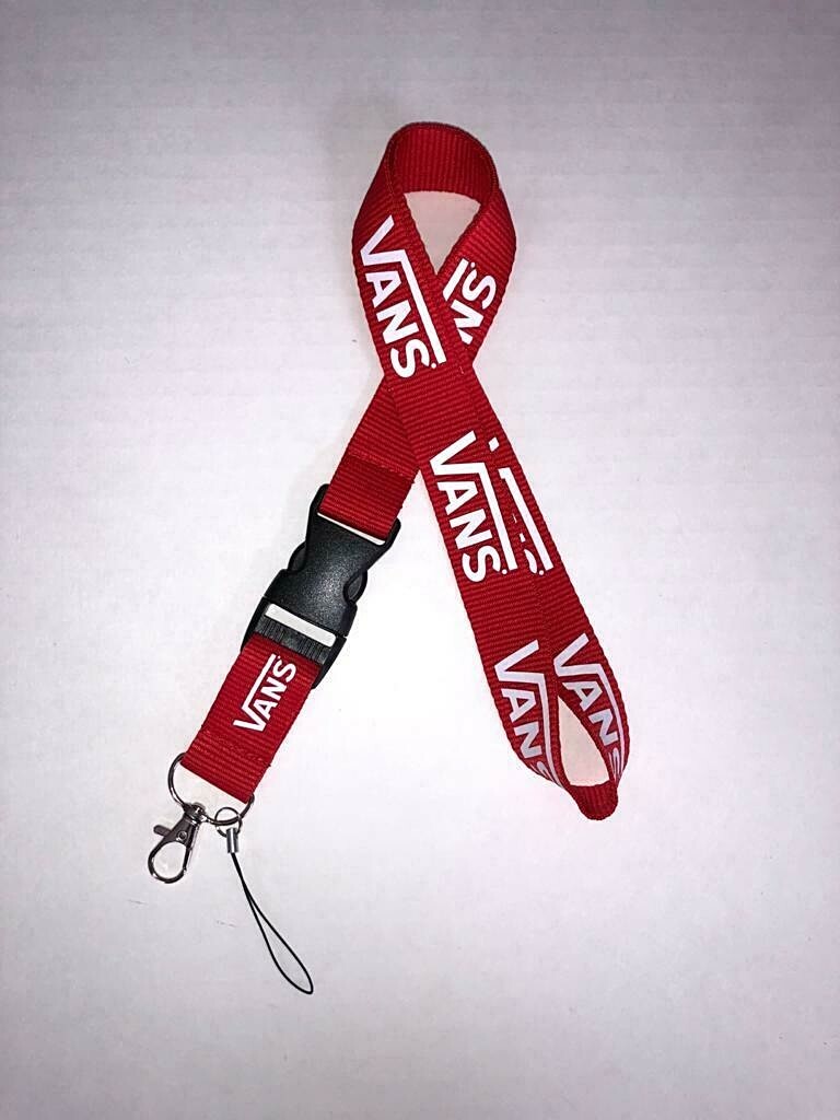 red vans lanyard