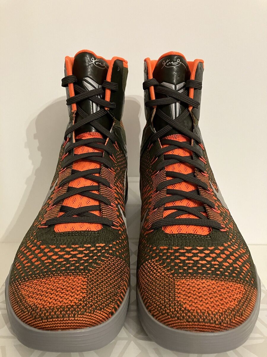 New Nike Kobe 9 IX Elite Strategy Sequoia Crimson Size 10.5 New Nike Kobe 9 IX Elite Strategy Sequoia Crimson Size 10.5