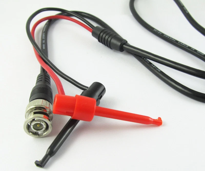 4 sets 1M/3.3FT BNC Male Plug to Dual Large Test Hook Clip Probe Test Lead Cable - Image 4 of 4