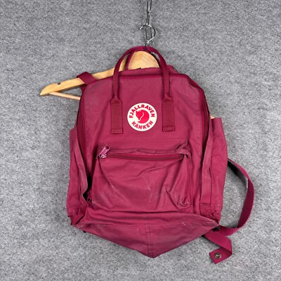Fjallraven Kanken Classic Red Purple Backpack