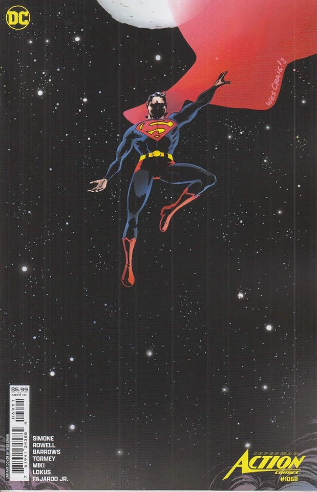 Superman in Action Comics Nr 1068 Variant Cover B Neuware DC 2024 new - Bild 1 von 1