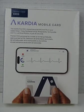 AliveCor KardiaMobile Card Portable Personal ECG EKG Thin Light Weight Card Size