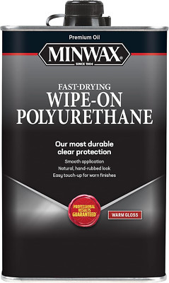 pt  40900 Clear Wipe-On Poly Oil-Based Polyurethane Finish, Warm Gloss