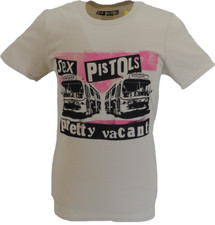 Image of Mens Sand Brown Official Sex Pistols Pretty Vacant T Shirt