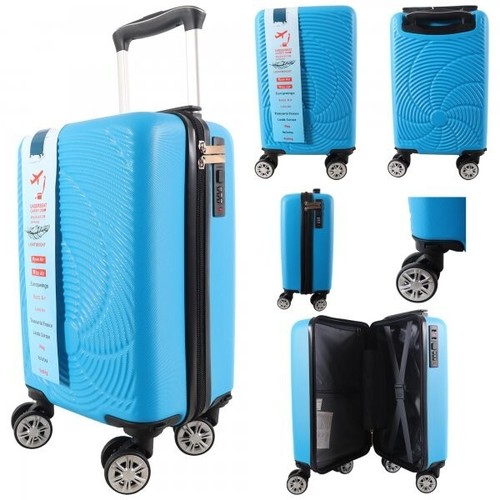Hard Shell Suitcase 4 Wheel Travel PC+ABS Cabin Luggage Trolley Lightweight Case - 第 2/24 張圖片