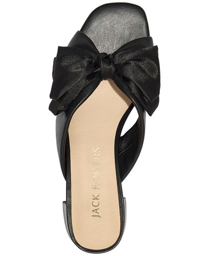 Jack Rogers Women's Debra Sandals Leather Block Heel S321 - Picture 4 of 8