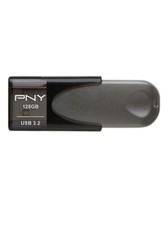 PNY - Elite Turbo Attache 4 128GB USB 3.2 Flash Drive - Black
