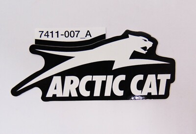 OEM Arctic Cat ATV Pod Decal Sticker 7411-007 READ LISTING FOR FITMENT