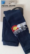 NWT PEARL IZUMI SELECT THERMAL LITE (LIGHT) ARM WARMERS, NAVY BLUE, SIZE LARGE
