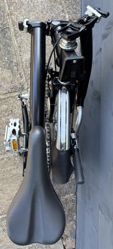 2020 Brompton C Line M1L (Single Speed) Equivalent folding bicycle Satin Black - Picture 7 of 24