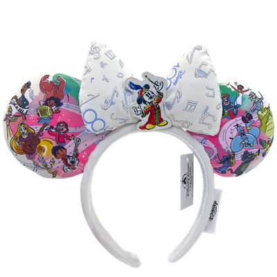 Disney's Headband Music Mickey & Friends Ears Special Moments 100 Years US Stock