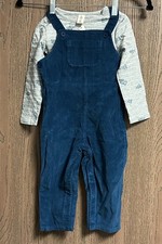 TUCKER TATE Toddlers 2Pc Set GREY LT HTR CONSTRUCTION- BLUE Size 24 Months New