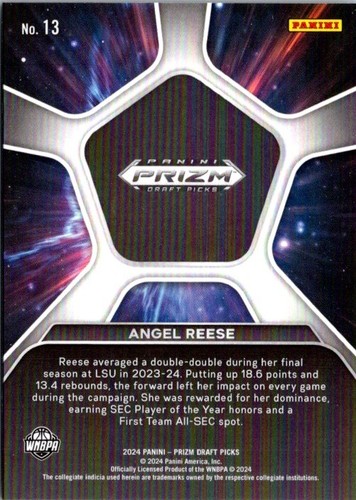 2024 Panini Prizm Draft Picks #17 Allen Iverson Fearless - Picture 2 of 2