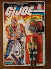 G.I. Joe Dreadnok BUZZER v1 Figure Complete w/Full Card 1985 Vintage