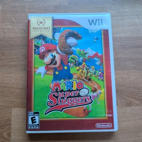 Mario Super Sluggers Complete With Manual Nintendo Wii Tested Video Game E