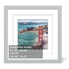 12x12 Wood Picture Frames for Wall Hanging or Tabletop,Diamond Painting Frame...