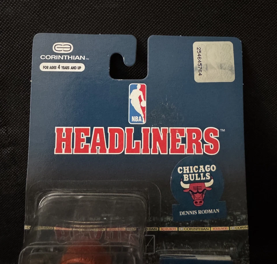Figura Dennis Rodman Cabezales NBA - Chicago Bulls - Totalmente Nueva - Envío Gratis Foto 3 de 4